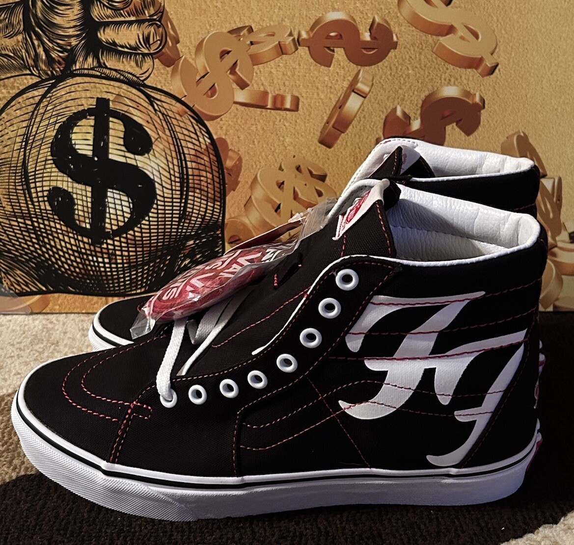 Foo Size 9 - Foo Fighters x Vans Sk8- High 25th Anniversary for