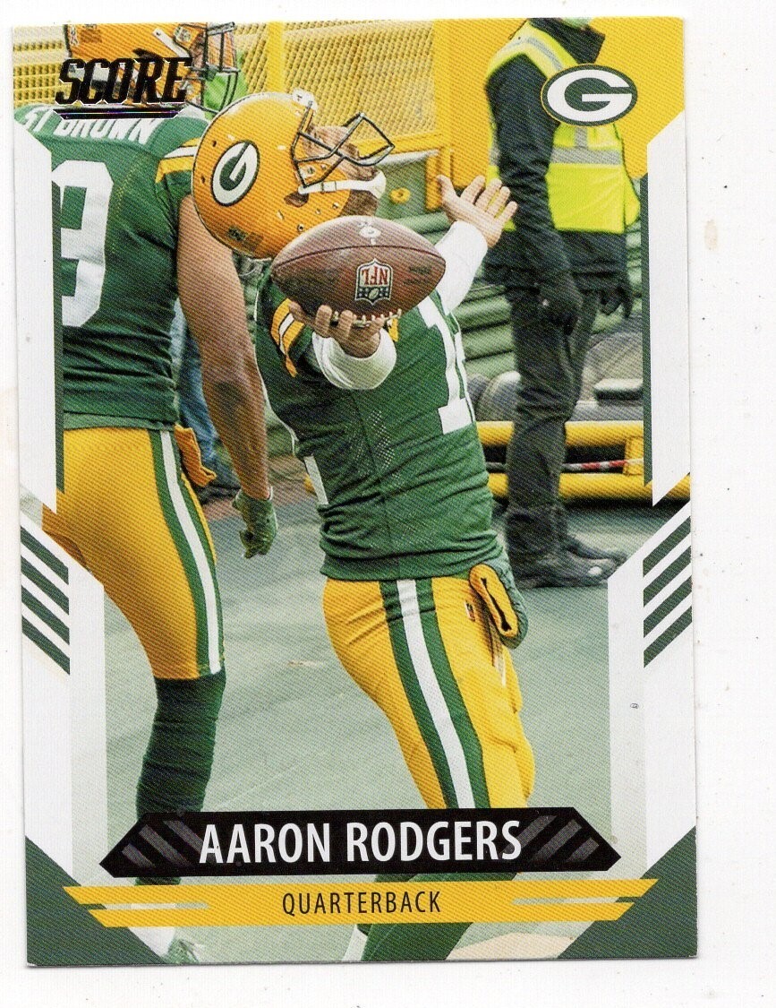 2021 PANINI SCORE AARON RODGERS #138