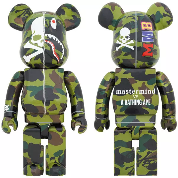 MASTERMIND VS BAPE(R) BE@RBRICK 1000%