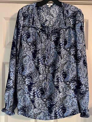 NWOT Joie Old Money Quiet Luxury Mob Wife Glam Parisian Paisley Resort Size M