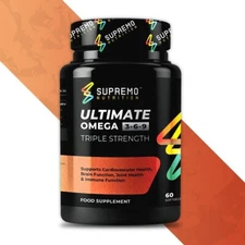 Supremo Nutrition™ | Ultimate Omega 3-6-9 Triple Strength | Food Supplement...