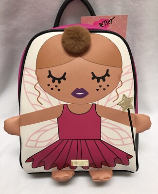 BETSEY JOHNSON LB Mira Princess Furry Backpack BETSY JOHNSON KITSCH BACKPACK – Paasolainen main image 3