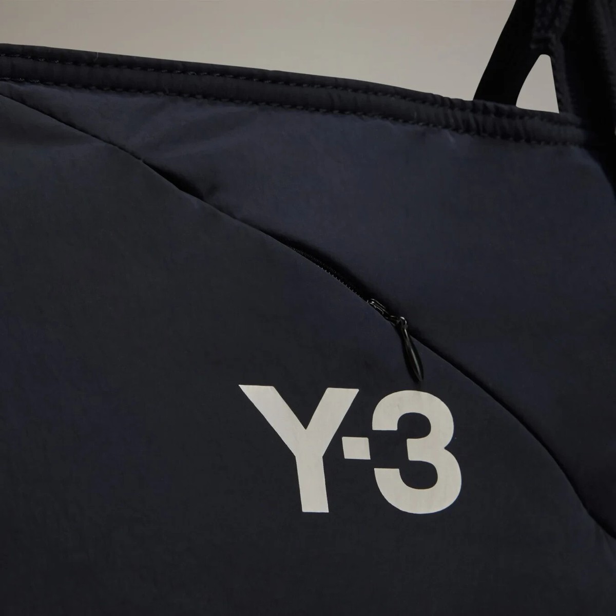 Adidas Y-3 Black Nylon Sacoche Bag, 70% Recycled Materials