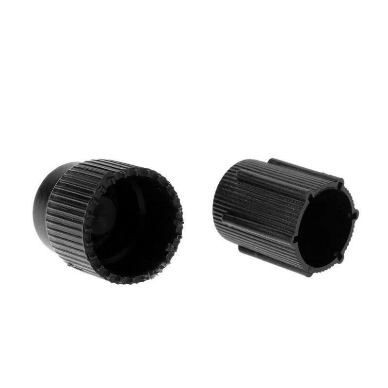 R134a Alto y Bajo Coche Aire Acondicionado Servicio Aire Acondicionado Sistema Carga Puerto Tapas Cubierta Foto 4 de 4