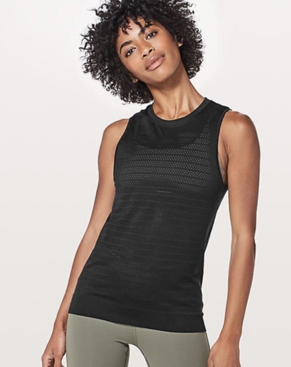 Lululemon Fast and Free Perforated Tank Lululemon athletica Fast