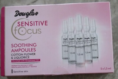 Gesichtskur Douglas Collection Sensitive Focus Soothing Ampulle Ampullen Serum