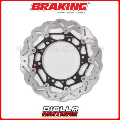 WK128L BREMSSCHEIBE VORNE LINKS BRAKING TRIUMPH THUNDERBIRD SPORT 900 2004 - WAV
