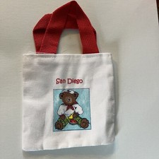 Mini Canvas Tourist Tote San Diego - Made in USA