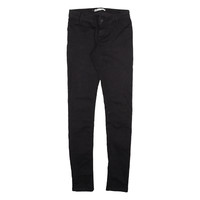 LEVI'S 710 Girls Jeans Black Slim Skinny W26 L31