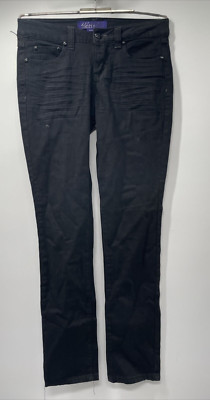 Miley Cyrus Max Azria Women's 5 Pocket Cotton Blend Black Jeans Pants Size 7
