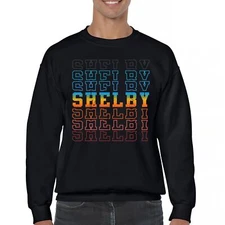 Shelby Mustang Sweatshirt American Muscle Car Racing GT350 GT500 Cobra Crewneck