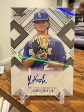 2022 Leaf Perfect Game - Josh Knoth - Prospect RC Auto #1/1 🔥📈 Brewers