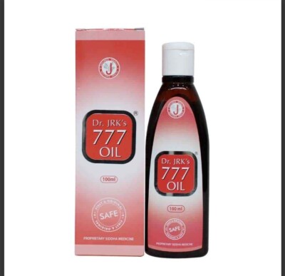 Dr. JRK's 777 Öl zur effektiven Behandlung der Behandlung von Psoriasis 100ml