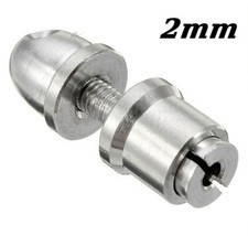 Alu Spinner 2mm Welle Spannkonus Mitnehmer Luftschraube Propeller 2,0mm Motor