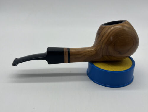 VINTAGE SMOKED MARIO GRANDI HAND MADE IN ITALY PIPE PIPE - Picture 1 of 5