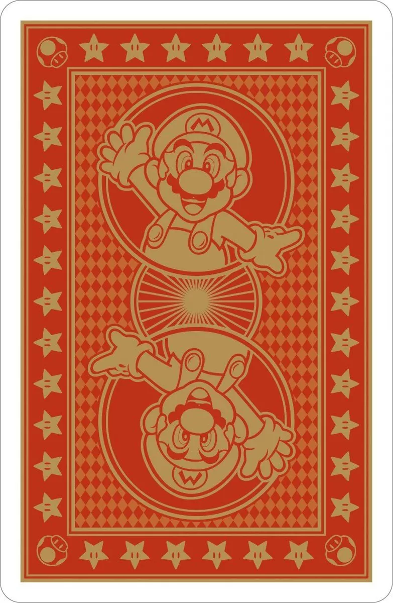 Super Mario Playing Cards