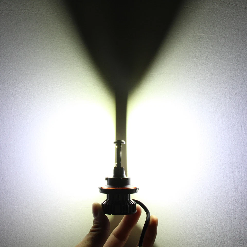 Супертонкая светодиодная лампа Alla 9008 H13 дальнего и ближнего света подходит к пылезащитной крышке - Изображение 2 из 4