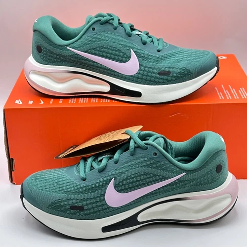 Women's Nike Journey Run Bicoastal Black Sail Pink FJ7765-301 Sz 6