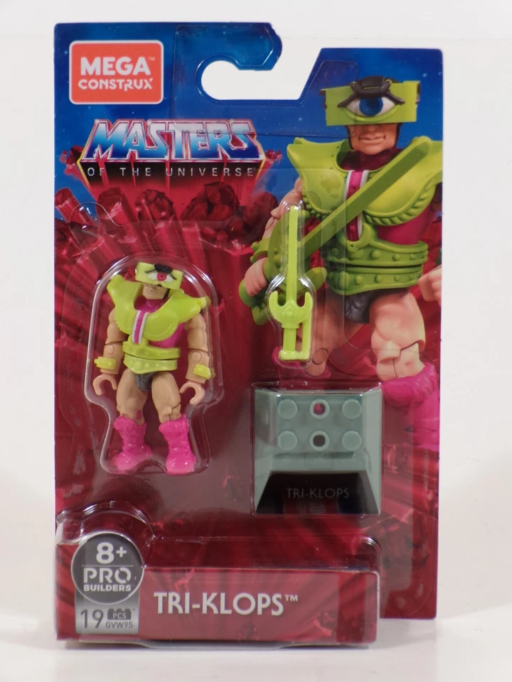 Mega Construx Masters of the Universe 4 Figure Lot Trap Jaw Tri Klops Scareglow+ - Image 3 of 4