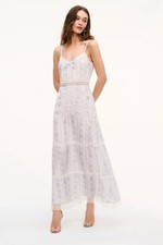 Love Shack Fancy love Mirabeline Dress iris NWT XS