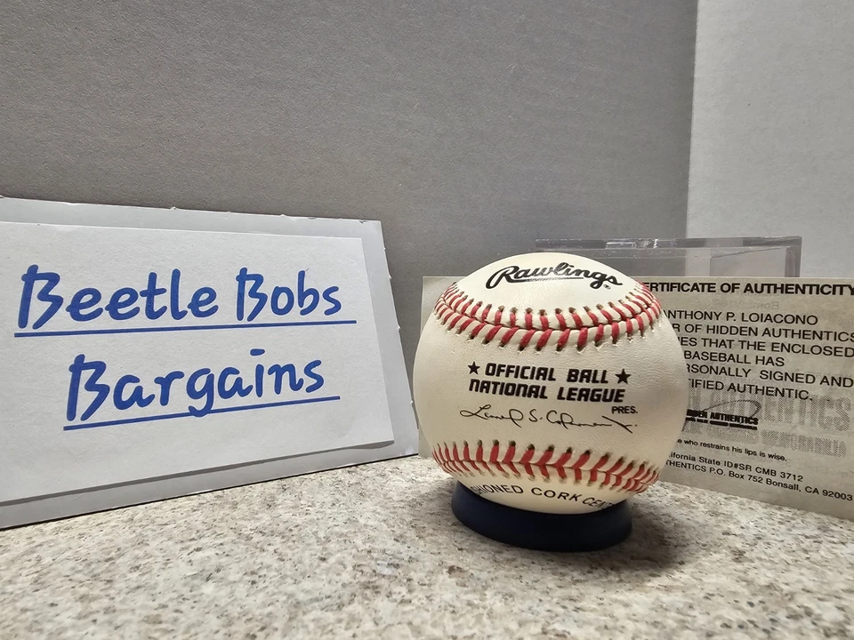 Abraham Núñez Piratas de Pittsburgh MLB Autografiado Rawlings Béisbol con Certificado de Autenticidad y Foto 2 de 4