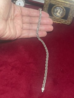 Très Beau Bracelet En Argent Massif 21Cm/11Gr