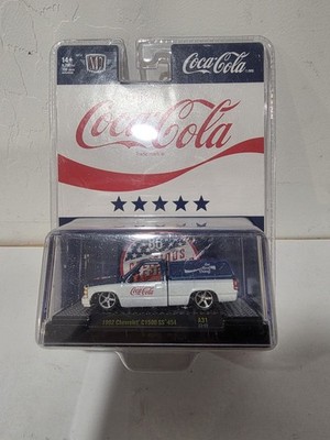 M2 Machines 2023 Coca-Cola Red, White & Blue Series 1992 C1500 SS 454 #A31 1:64