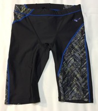 2F-219  New Mizuno Swimwear Competitive Swimsuit Half Spats M Size