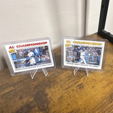 Topps Heritage AL & NL Championship 2 Card Lot 2025 Blue Jays Dodgers Ohtani
