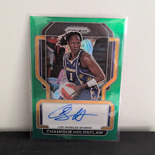 Panini 2022 Prizm WNBA Chamique Holdsclaw Auto SG-CHC Los Angeles Sparks Green
