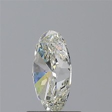 Certificate GIA 1 CT Oval Cut Natural Mined Diamond Loose J color VS2 clarity 3348.00 per carat