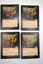 MTG, NECROLOGIA (x4), EXODUS, NM, NEVER BEEN PLAYED