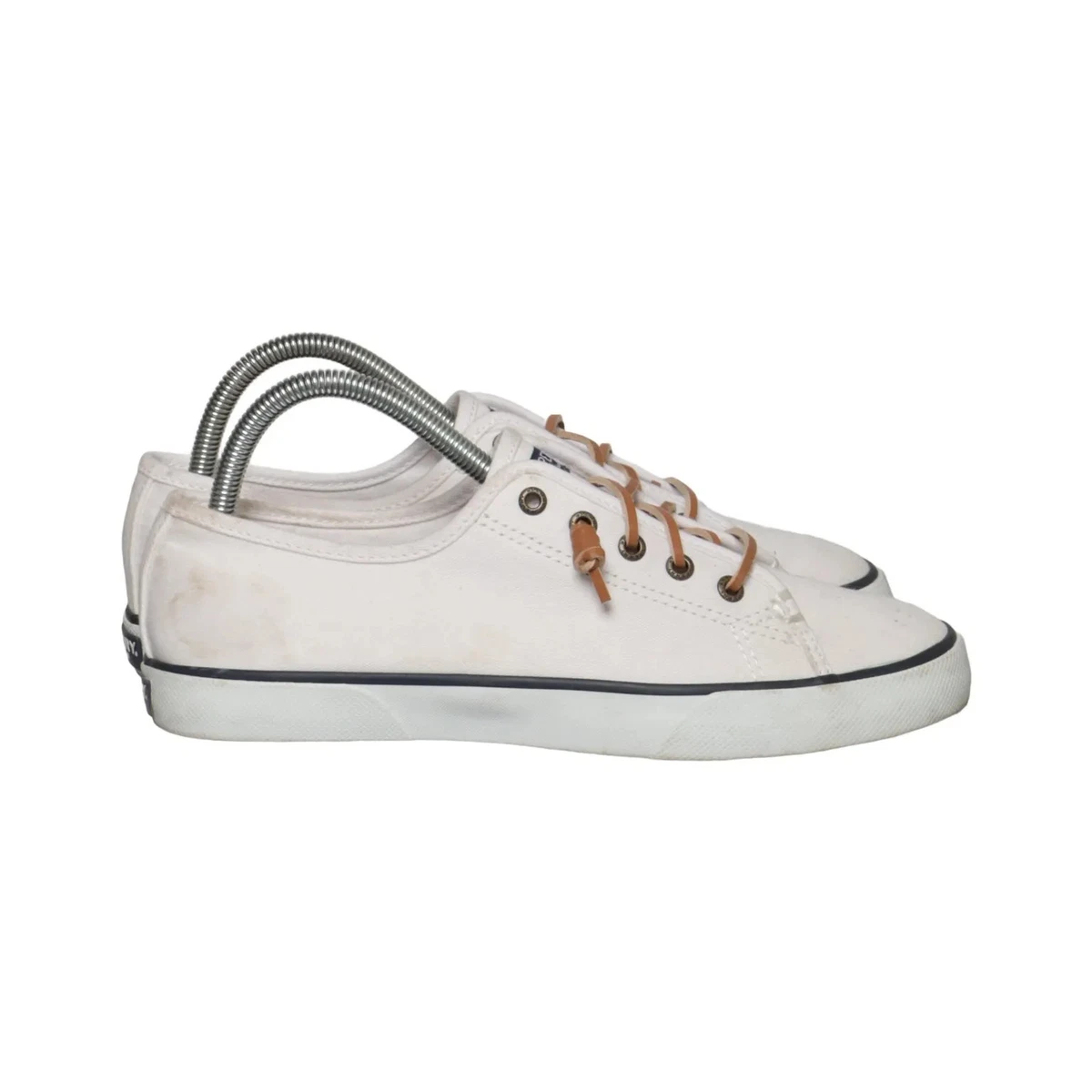 Sperry Top Sider, Canvas Sneaker, Größe: 39, model: top-sider, Weiß, Damen #ym6