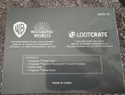 harry potter loot crate letter box house cards with seal and pencil - sealed! — photo 2