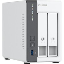 QNAP TS-216G 2-Bay NAS Enclosure, ARM Cortex-A55, 4GB RAM, Diskless