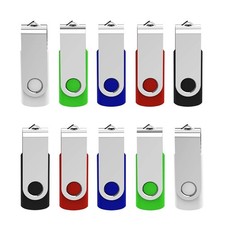 KEXIN 64GB USB Flash Drives 10 Pack - Thumb Drive USB Stick Jump Drive USB 2.0