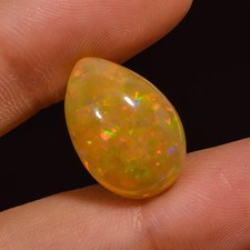 7.05 Cts 12x18x6 MM 100% Natürlich Äthiopische Opal Cabochon Form Edelstein