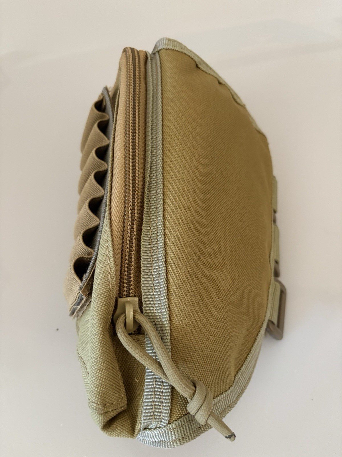 Acid Tactical Shotgun Buttstock Rifle Shell Holder & Cheek Rest Pouch PreOwned