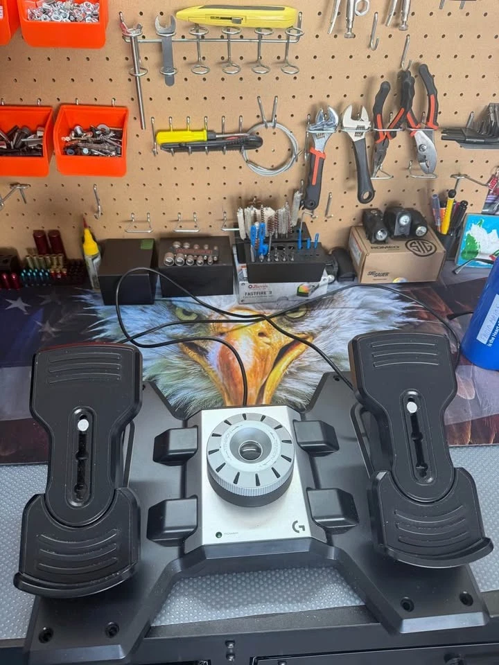 Logitech Flight Pedal Video Game Controllers for sale | eBay