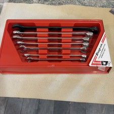Never used Snap On Tools 7 Piece Combination Wrench Set 3/8” To 3/4” OEX707A