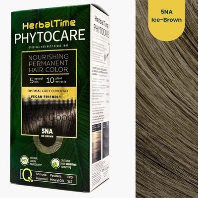 Permanente Haarfarbe Ammoniak & PPD Frei Natürliche Color Colorant Herbal Time