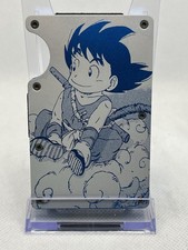 Goku Dragon Ball Z Metal Minimalist Wallet Card Case