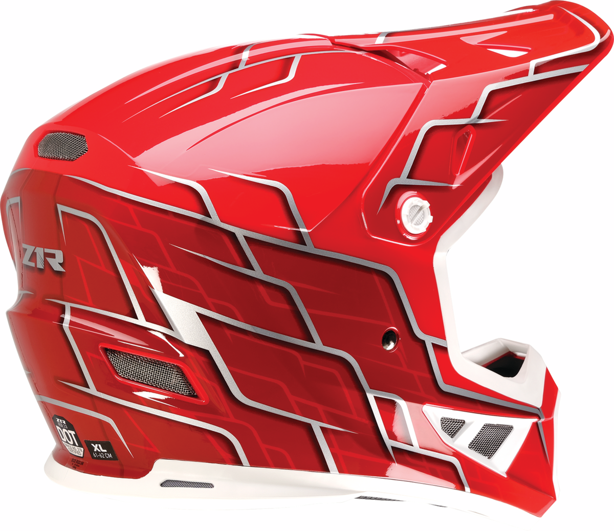 Z1R Rise Fits 2.0 Helmet - Hyacinth - Red/Silver - XL 0110-8635 | eBay
