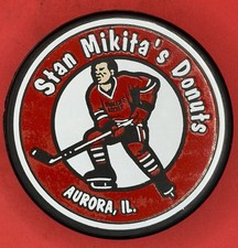 Stan Mikitas Donuts Shop Hockey Puck Made Fam...