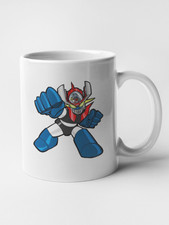 Tazza idea regalo, Robot Mazinga Z cartoon anni 70-80 vintage personalizzabile
