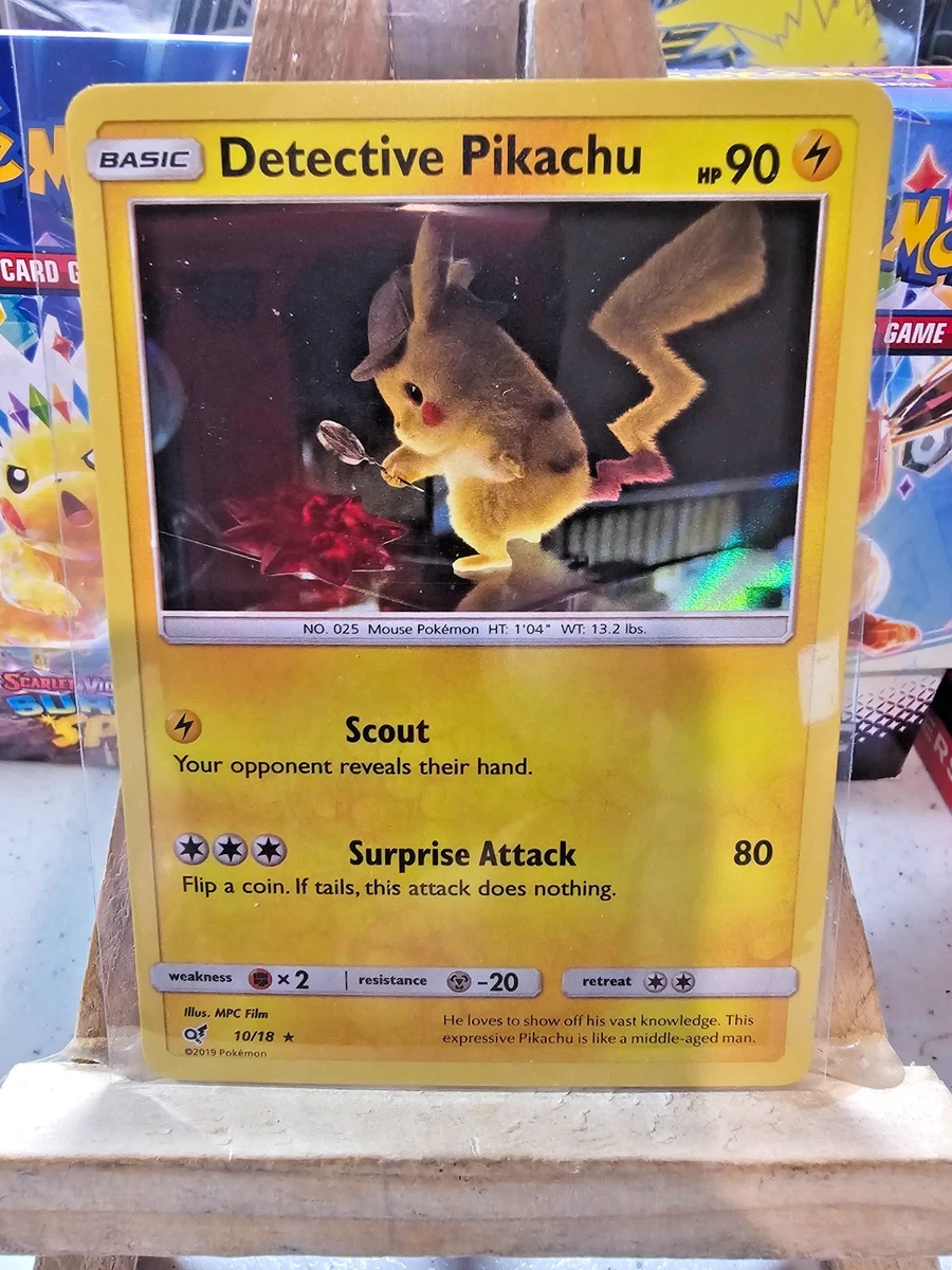 Detective Pikachu 10/18 Detective Pikachu for sale | eBay