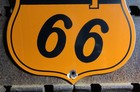 VINTAGE PHILLIPS 66 GASOLINE PORCELAIN SIGN GAS STATION PUMP PLATE MOTOR OIL — photo 5