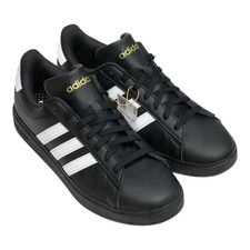 Adidas Grand Court 2.0 Black White Sneakers Retro JR0546 Men  s Size 11, NEW
