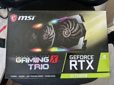 NVIDIA GeForce MSI Gaming x Trio RTX 2070 Super 8GB GDDR6 Grafikkarte