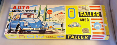 H0 Faller AMS 4000 Grundpackung mit VW Käfer = Set in Ovp